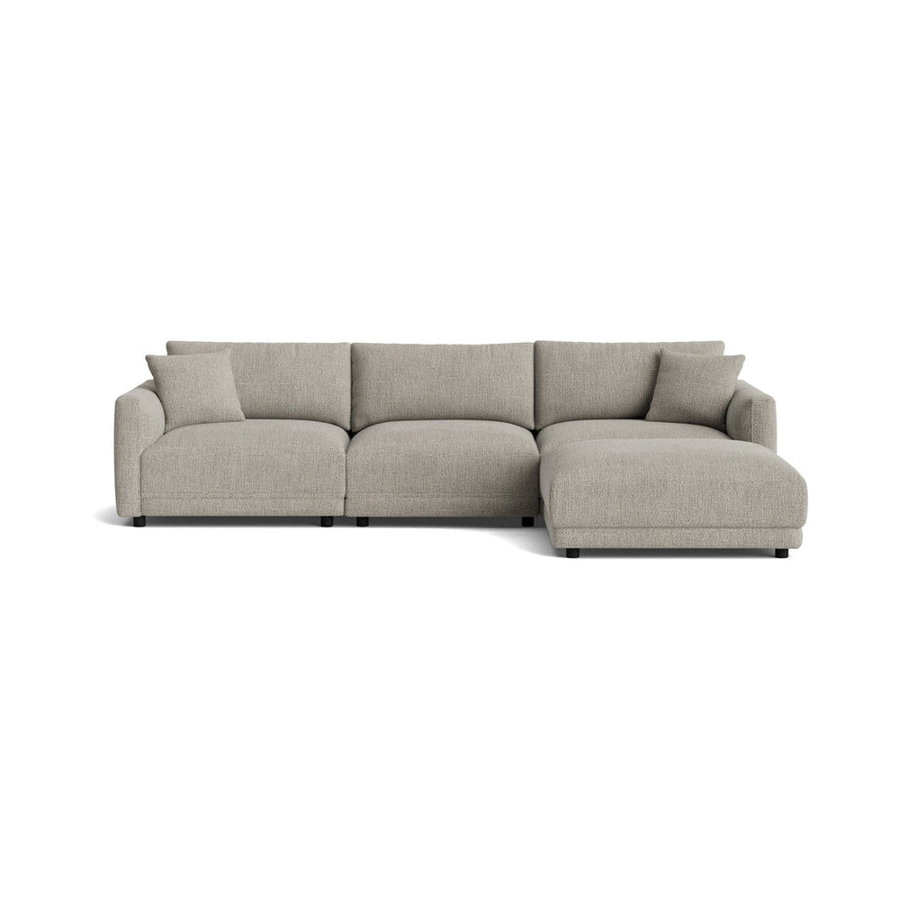 Soft Spot Seccional modular de 4 piezas, avena