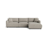 Soft Spot Seccional modular de 4 piezas, avena