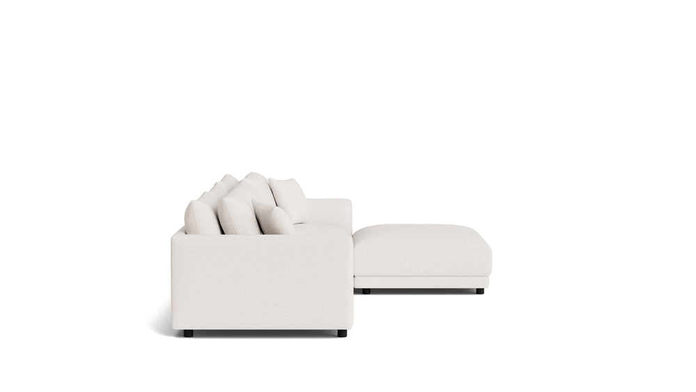 Soft Spot Seccional modular de 4 piezas, avena