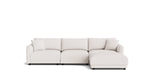 Soft Spot Seccional modular de 4 piezas, avena