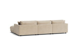 Soft Spot Seccional modular de 4 piezas, avena