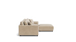 Soft Spot Seccional modular de 4 piezas, avena