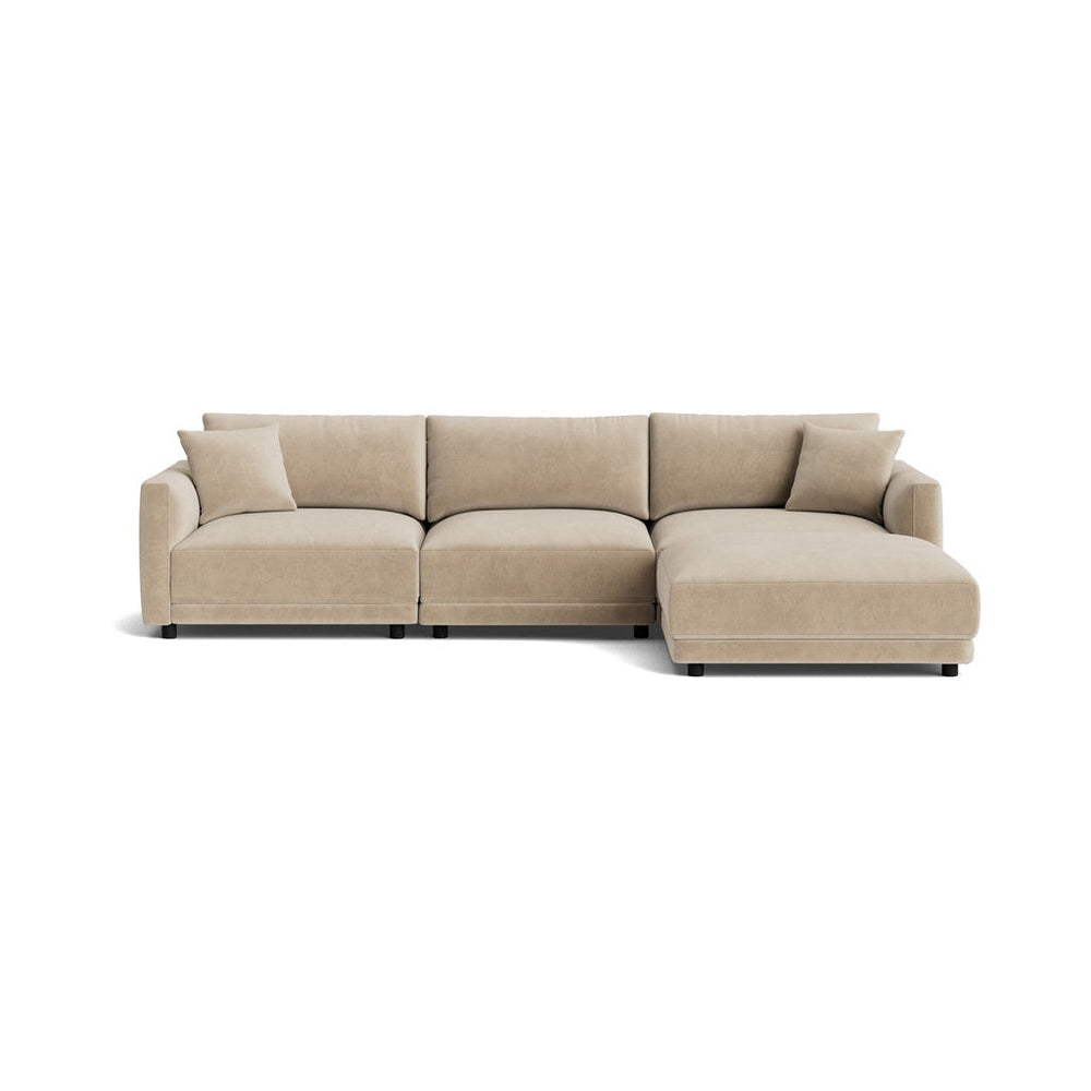Soft Spot Seccional modular de 4 piezas, avena