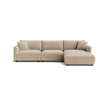 Soft Spot Seccional modular de 4 piezas, avena