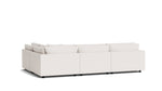 Soft Spot Seccional modular de 4 piezas, derecho, anacardo
