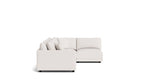 Soft Spot Seccional modular de 4 piezas, derecho, anacardo