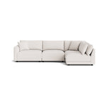 Soft Spot Seccional modular de 4 piezas, derecho, anacardo