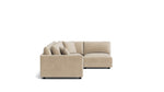 Soft Spot Seccional modular de 4 piezas, derecho, anacardo