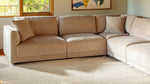 Soft Spot seccional modular cerrado de 5 piezas, Nomad Snow