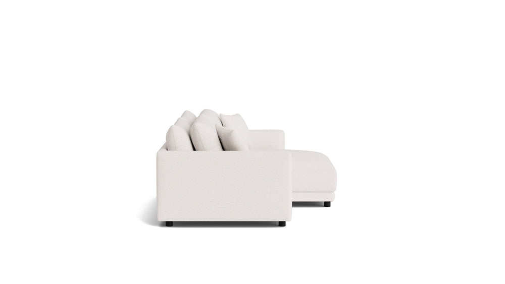 Soft Spot Seccional modular de 2 piezas, orientación derecha, Nomad Snow