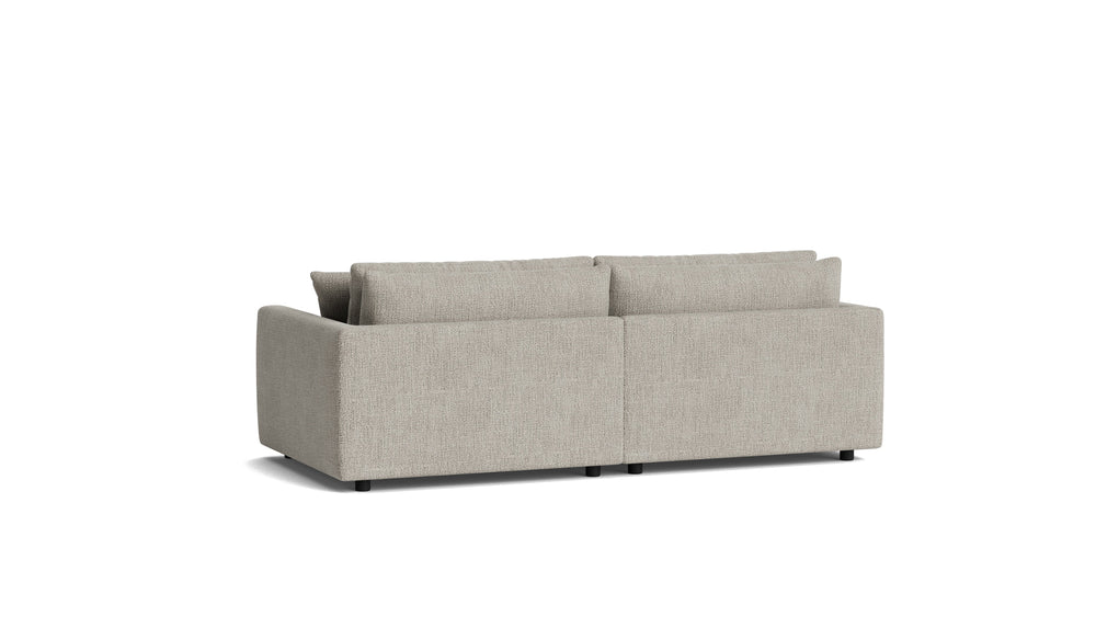 Soft Spot seccional modular de 2 piezas, izquierdo, anacardo