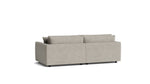 Soft Spot seccional modular de 2 piezas, izquierdo, anacardo