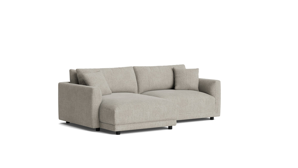 Soft Spot seccional modular de 2 piezas, izquierdo, anacardo