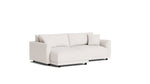 Soft Spot seccional modular de 2 piezas, izquierdo, anacardo