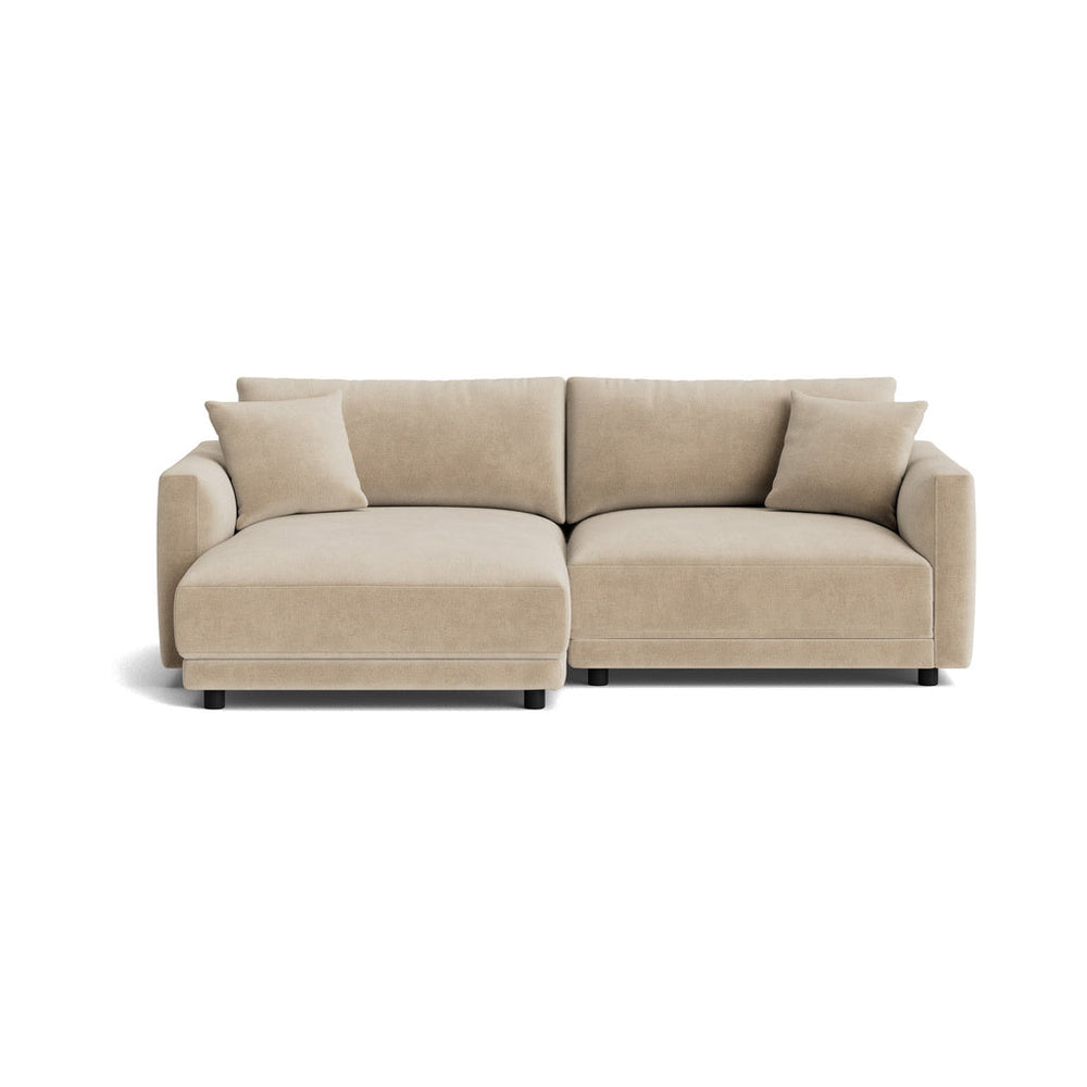 Soft Spot seccional modular de 2 piezas, izquierdo, anacardo