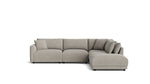 Soft Spot seccional modular de 5 piezas, lado derecho, Nomad Snow