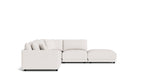 Soft Spot seccional modular de 5 piezas, lado derecho, Nomad Snow