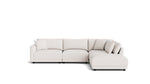 Soft Spot seccional modular de 5 piezas, lado derecho, Nomad Snow