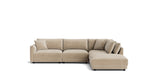 Soft Spot seccional modular de 5 piezas, lado derecho, Nomad Snow