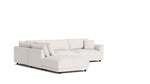 Soft Spot Seccional modular de 5 piezas, lado izquierdo, avena