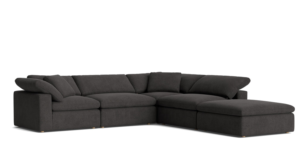 Movie Night™ Seccional modular de 5 piezas, Grande, Sombra Oscura