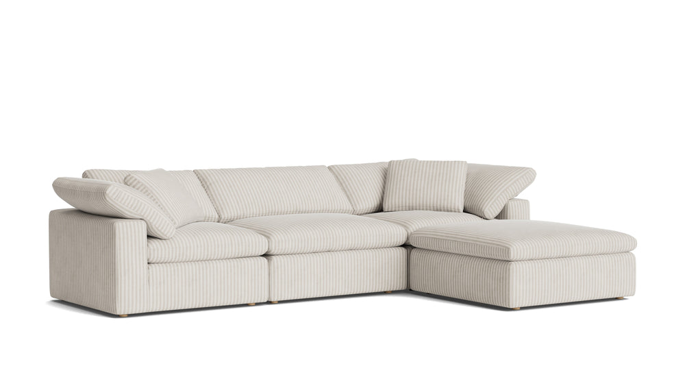 Sofá seccional modular grande Movie Night™ de 4 piezas