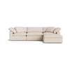 Movie Night™ Seccional modular de 4 piezas, grande, Sunbeam