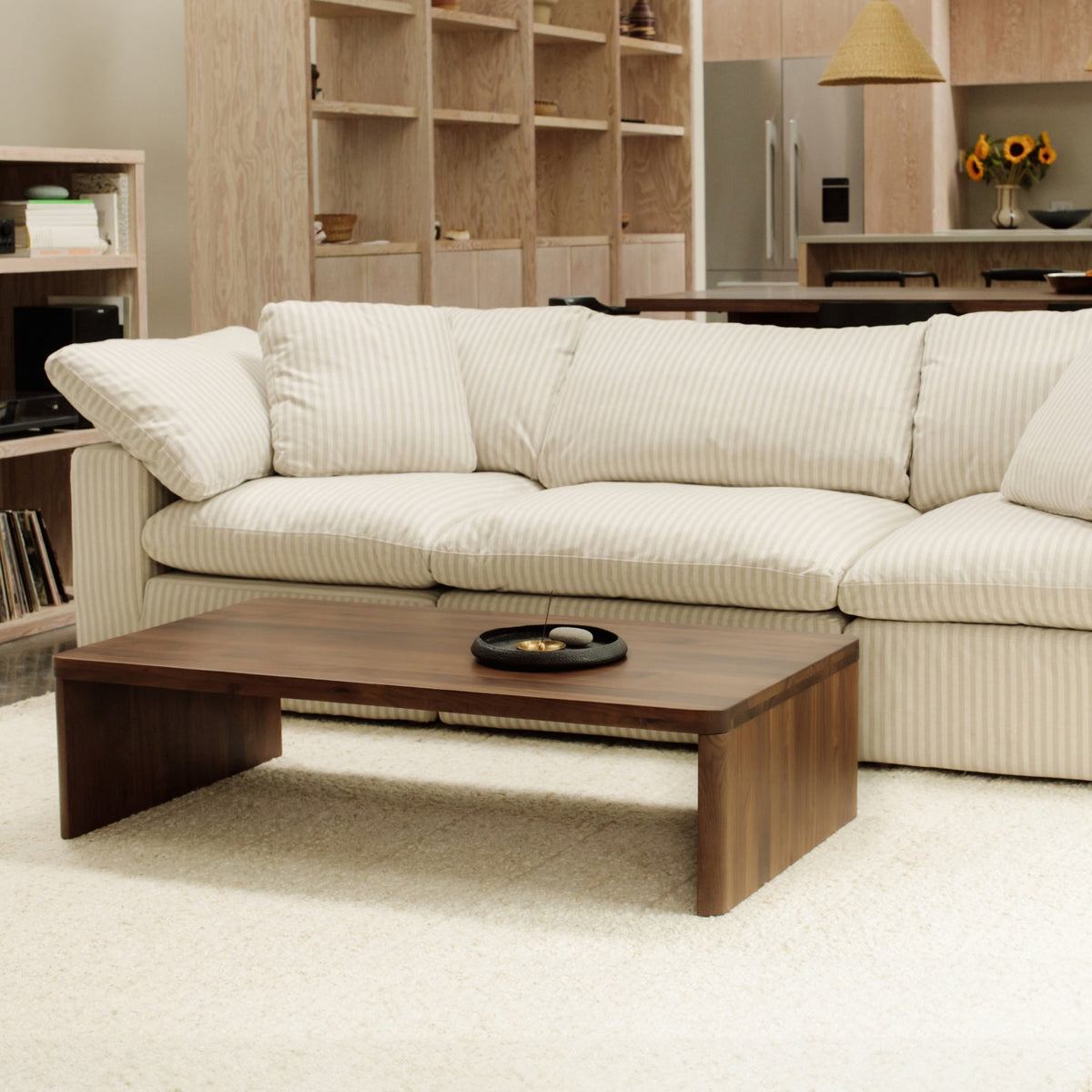 Movie Night™ Sofá modular de 3 piezas, Grande, Newport Stripe