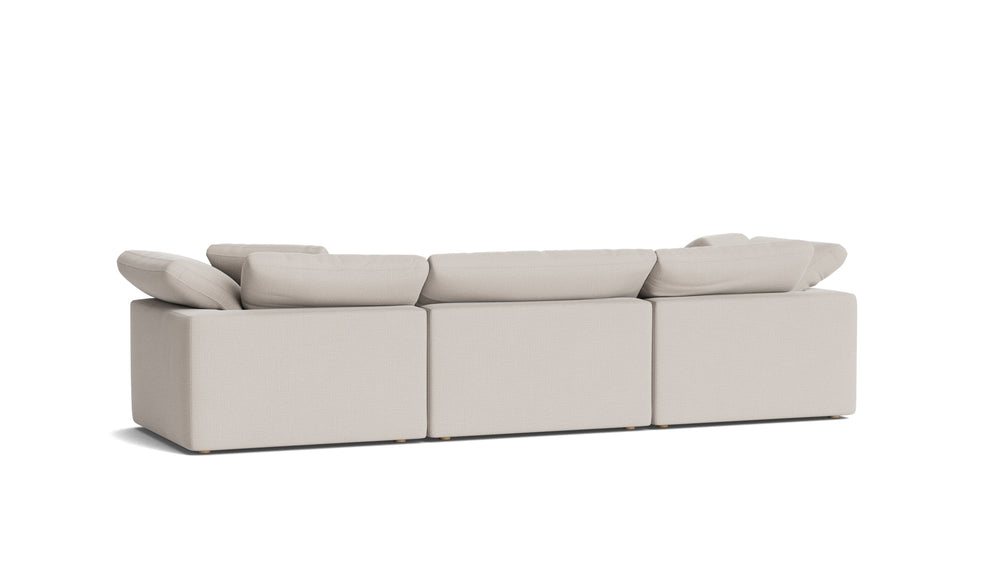 Movie Night™ Sofá modular de 3 piezas, grande, arcilla