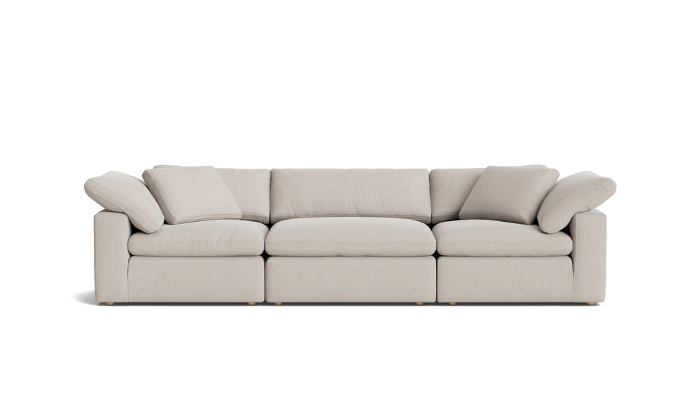 Movie Night™ Sofá modular de 3 piezas, grande, arcilla