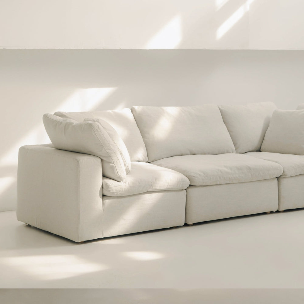 Movie Night™ Sofá modular de 3 piezas, grande, arcilla