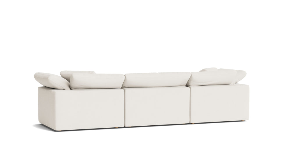Sofá modular Movie Night™ de 3 piezas, estándar, color crema