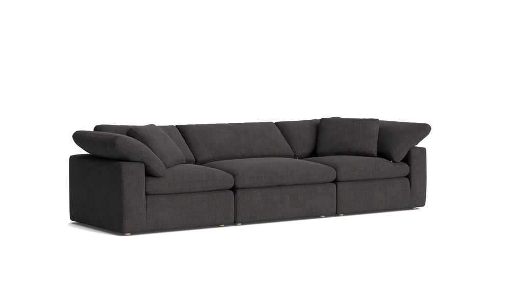 Movie Night™ Sofá modular de 3 piezas, grande, Sombra Oscura