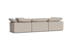 Sofá modular Movie Night™ de 3 piezas, estándar, color beige claro