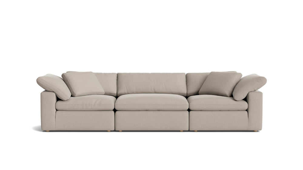 Sofá modular Movie Night™ de 3 piezas, estándar, color beige claro