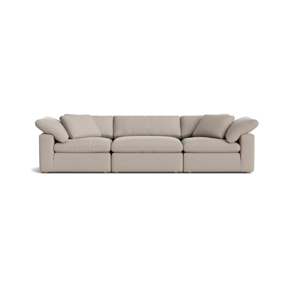 Sofá modular Movie Night™ de 3 piezas, estándar, color beige claro