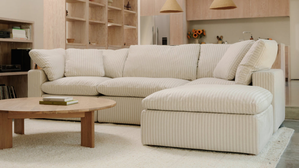 Movie Night™ Sofa modular de 5 piezas estándar color crema