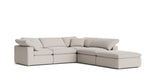 Movie Night™ Sofa modular de 5 piezas estándar color crema