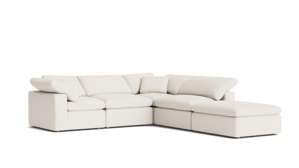 Movie Night™ Sofa modular de 5 piezas estándar color crema