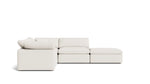 Movie Night™ Sofa modular de 5 piezas estándar color crema