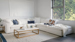 Movie Night™ Sofa modular de 5 piezas estándar color marfil