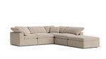 Movie Night™ Sofa modular de 5 piezas estándar color crema