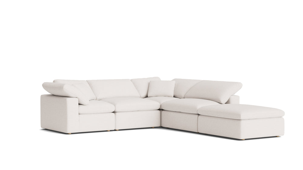 Movie Night™ Sofa modular de 5 piezas estándar color crema