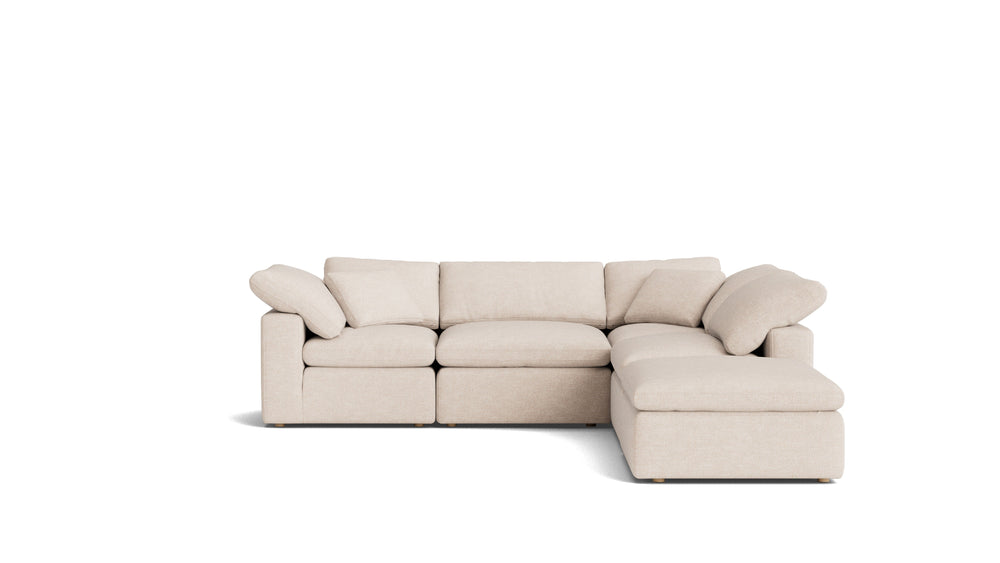Movie Night™ Sofa modular de 5 piezas estándar color crema