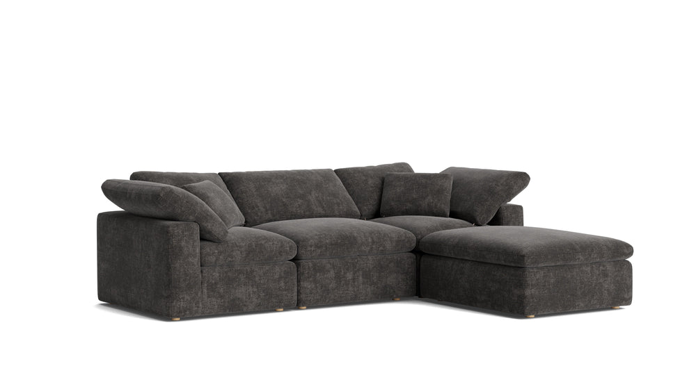 Movie Night™ Sofá modular de 4 piezas estándar color crema
