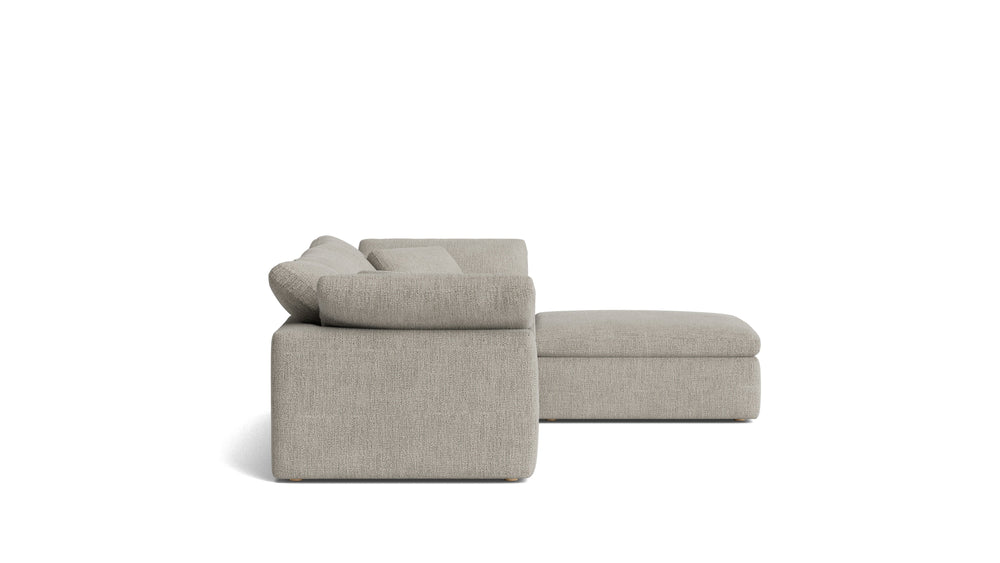 Movie Night™ Sofá modular de 4 piezas estándar color crema