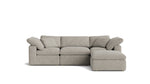 Movie Night™ Sofá modular de 4 piezas estándar color crema