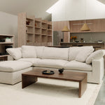 Movie Night™ Sofá modular de 4 piezas estándar color crema