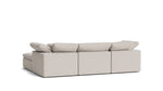 Movie Night™ Sofá modular de 4 piezas estándar color crema
