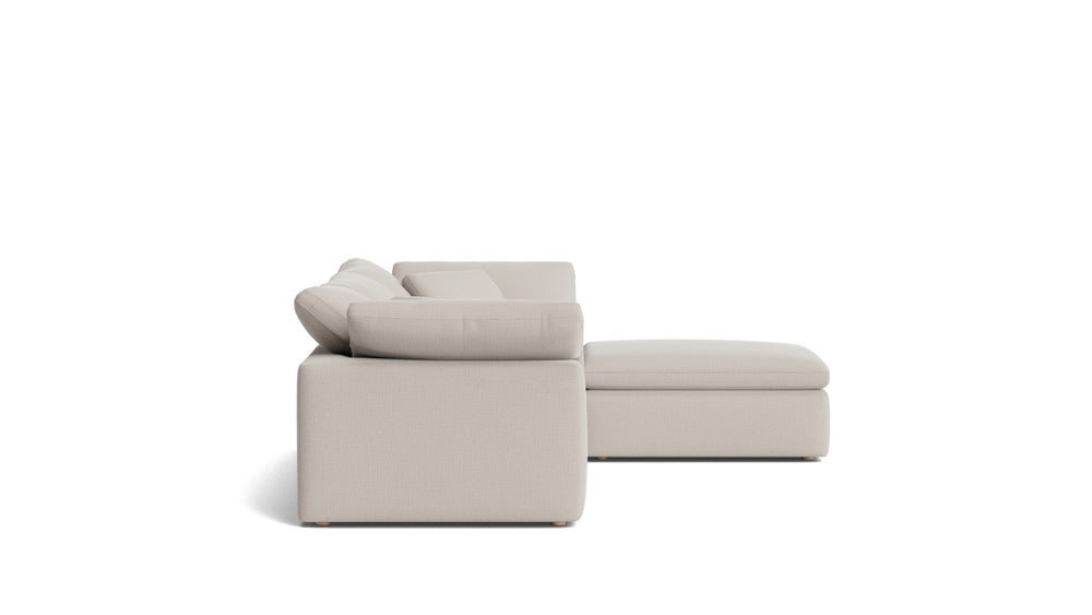 Movie Night™ Sofá modular de 4 piezas estándar color crema
